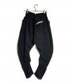 ALICE AUAAアリスアウアア）の古着「レースアップパンツ」｜ブラック