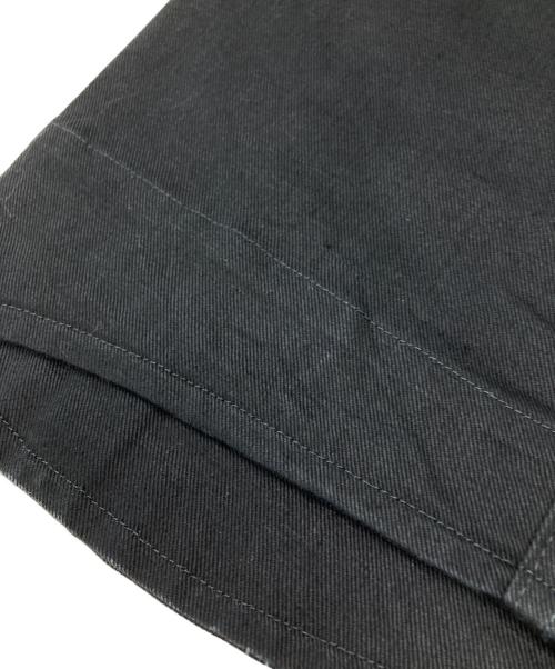 JIL SANDER（ジルサンダー）JIL SANDER (ジルサンダー) コットンリネン立体裁断パンツ ブラック サイズ:46の古着・服飾アイテム