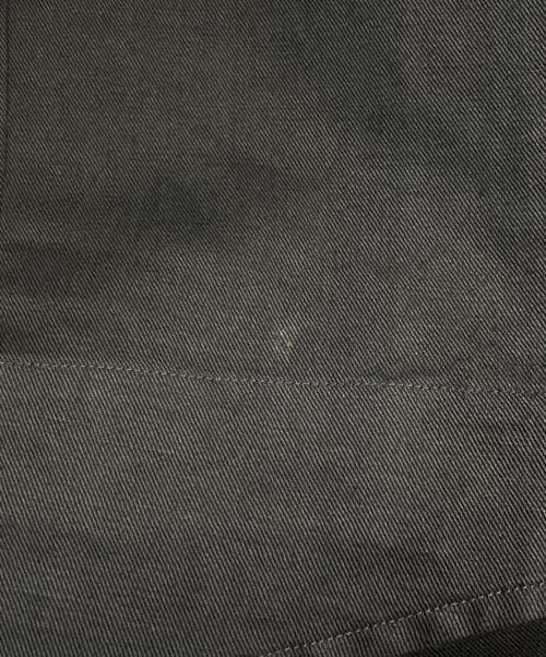 JIL SANDER（ジルサンダー）JIL SANDER (ジルサンダー) コットンリネン立体裁断パンツ ブラック サイズ:46の古着・服飾アイテム