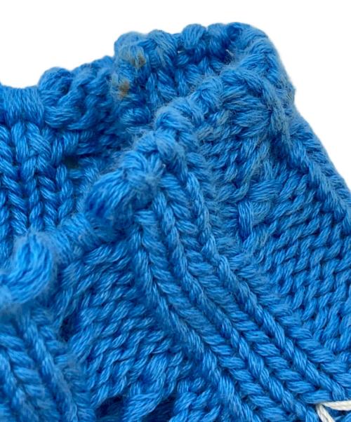 MARNI（マルニ）MARNI (マルニ) ディストレスニットベスト ブルー サイズ:38の古着・服飾アイテム