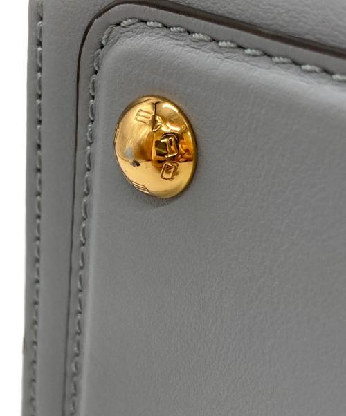 ETRO（エトロ）ETRO (エトロ) ヴェラロゴチャーム2WAミディアムYバッグ ブルーの古着・服飾アイテム