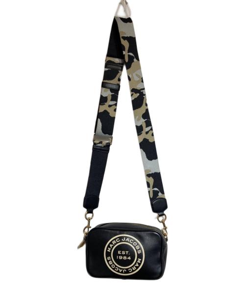 MARC JACOBS（マークジェイコブズ）MARC JACOBS (マークジェイコブス) ロゴサークルショルダーバッグ ブラックの古着・服飾アイテム
