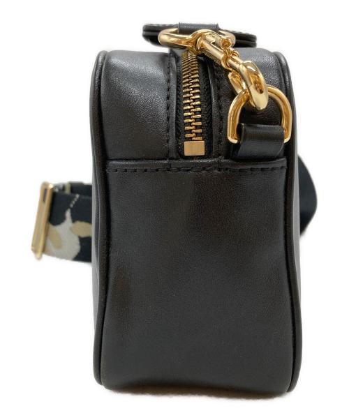 MARC JACOBS（マークジェイコブズ）MARC JACOBS (マークジェイコブス) ロゴサークルショルダーバッグ ブラックの古着・服飾アイテム