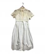 sacaiサカイ）の古着「ドッキングシャツワンピース」｜ホワイト