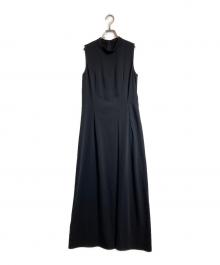 MM6 Maison Margiela（エムエムシックスメゾンマルジェラ）の古着「ノースリーブワンピース」｜ブラック