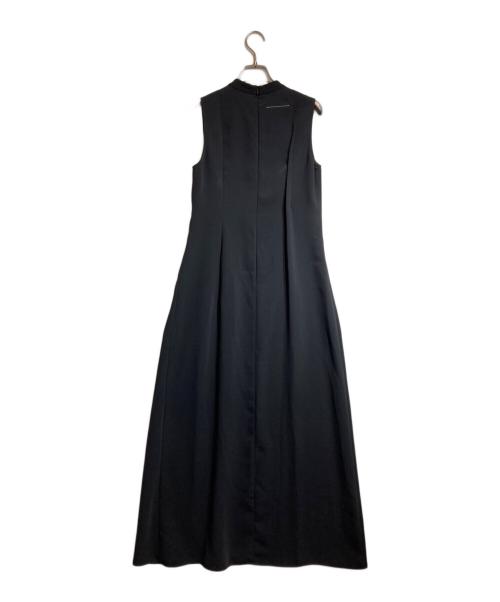 MM6 Maison Margiela（エムエムシックスメゾンマルジェラ）MM6 Maison Margiela (エムエムシックスメゾンマルジェラ) ノースリーブワンピース ブラック サイズ:40の古着・服飾アイテム