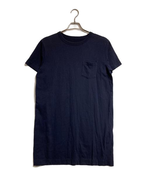 sacai（サカイ）sacai (サカイ) Komon Print Dress ネイビー サイズ:2の古着・服飾アイテム