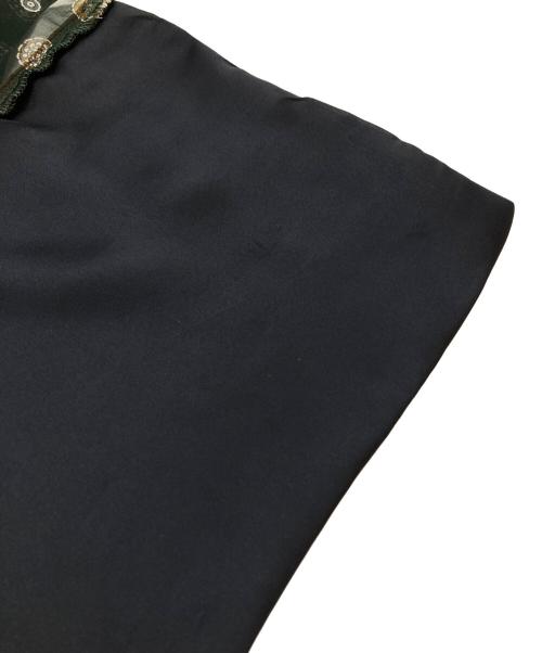 sacai（サカイ）sacai (サカイ) Komon Print Dress ネイビー サイズ:2の古着・服飾アイテム