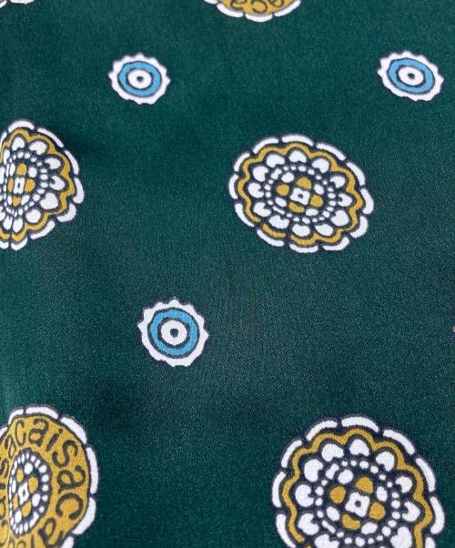 sacai（サカイ）sacai (サカイ) Komon Print Dress ネイビー サイズ:2の古着・服飾アイテム