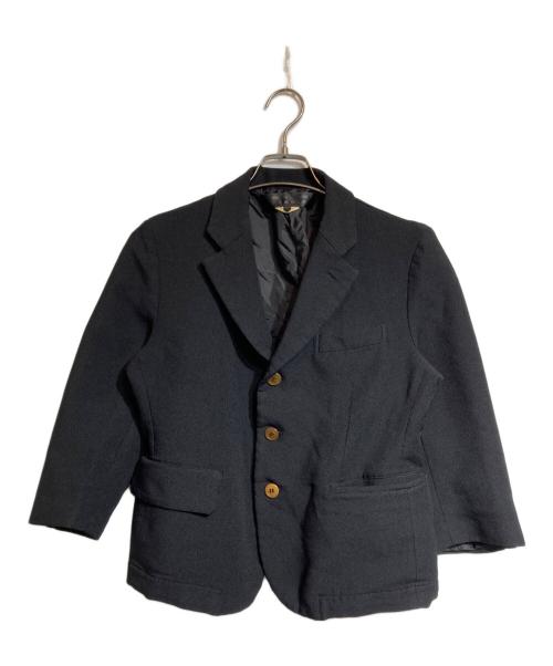COMME des GARCONS COMME des GARCONS（コムデギャルソン コムデギャルソン）COMME des GARCONS COMME des GARCONS (コムデギャルソン コムデギャルソン) ポリ縮テーラードジャケット ブラック サイズ:Sの古着・服飾アイテム