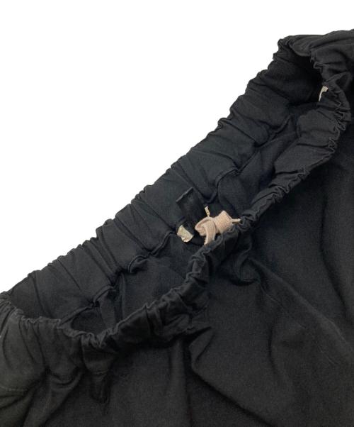 COMME des GARCONS COMME des GARCONS（コムデギャルソン コムデギャルソン）COMME des GARCONS COMME des GARCONS (コムデギャルソン コムデギャルソン) ポリ縮サルエルペンギンパンツ ブラック サイズ:ＸＳの古着・服飾アイテム