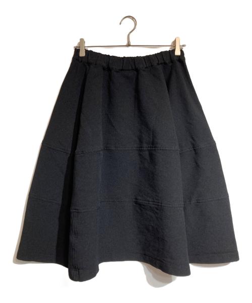 COMME des GARCONS COMME des GARCONS（コムデギャルソン コムデギャルソン）COMME des GARCONS COMME des GARCONS (コムデギャルソン コムデギャルソン) ポリ縮ツギハギバルーンスカート ブラック サイズ:Sの古着・服飾アイテム