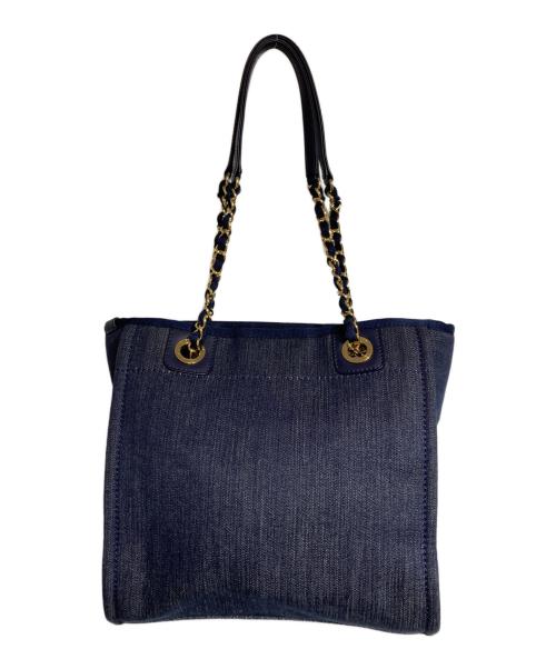 CHANEL（シャネル）CHANEL (シャネル) ドーヴィルPM インディゴの古着・服飾アイテム