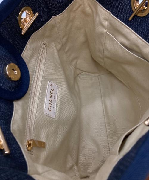 CHANEL（シャネル）CHANEL (シャネル) ドーヴィルPM インディゴの古着・服飾アイテム