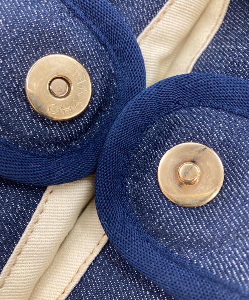 CHANEL（シャネル）CHANEL (シャネル) ドーヴィルPM インディゴの古着・服飾アイテム