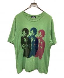 Hysteric Glamour（ヒステリックグラマー）の古着「triple Sid viciousプリントTシャツ」｜グリーン