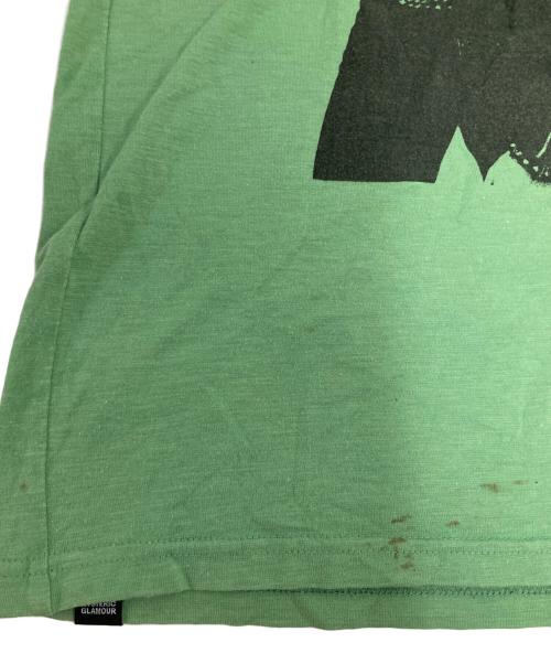 Hysteric Glamour（ヒステリックグラマー）Hysteric Glamour (ヒステリックグラマー) triple Sid viciousプリントTシャツ グリーン サイズ:Lの古着・服飾アイテム