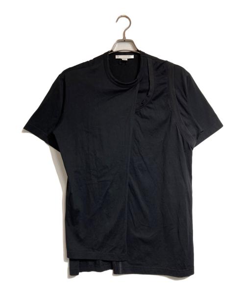 Y-3（ワイスリー）Y-3 (ワイスリー) M CH2 LAYERED SS TEE ブラック サイズ:ＸＳの古着・服飾アイテム