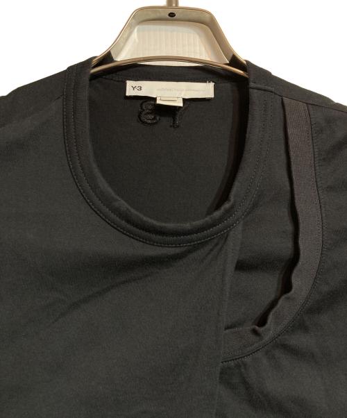 Y-3（ワイスリー）Y-3 (ワイスリー) M CH2 LAYERED SS TEE ブラック サイズ:ＸＳの古着・服飾アイテム