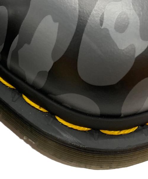 Dr.Martens（ドクターマーチン）Dr.Martens (ドクターマーチン) Skull Leopard Print Oxfords グレー サイズ:28㎝の古着・服飾アイテム