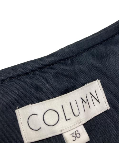 COLUMN（コラム）COLUMN (コラム) トレンチコート ネイビー サイズ:36の古着・服飾アイテム