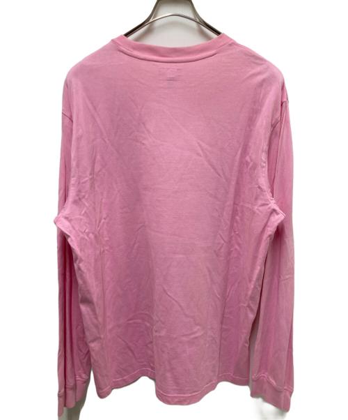 SUPREME（シュプリーム）Supreme (シュプリーム) Small Box L/S ピンク サイズ:Sの古着・服飾アイテム