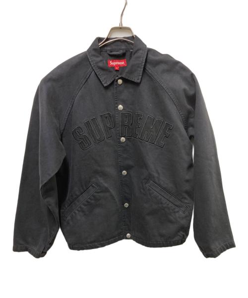 SUPREME（シュプリーム）SUPREME (シュプリーム) Snap Front Twill Jacket ブラック サイズ:Ｓの古着・服飾アイテム