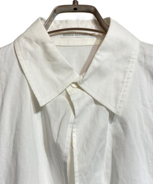 Yohji Yamamoto collections（ヨウジヤマモトコレクションズ）Yohji Yamamoto collections (ヨウジヤマモトコレクションズ) LAWN LONG DRESS SHIRT ホワイト サイズ:1の古着・服飾アイテム