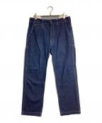 COMME des GARCONS JUNYA WATANABE MANコム デ ギャルソン ジュンヤ ワタナベ マン）の古着「シンチバックデニムパンツ」｜インディゴ