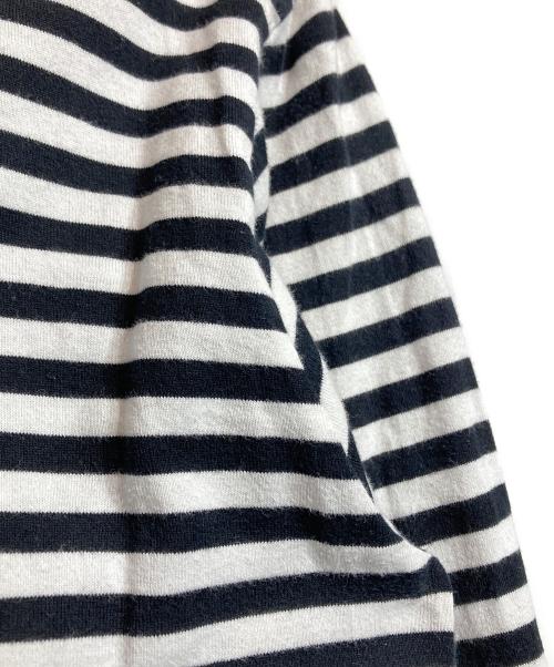 PLAY COMME des GARCONS（プレイコムデギャルソン）PLAY COMME des GARCONS (プレイコムデギャルソン) ボーダーカットソー ブラック サイズ:XLの古着・服飾アイテム