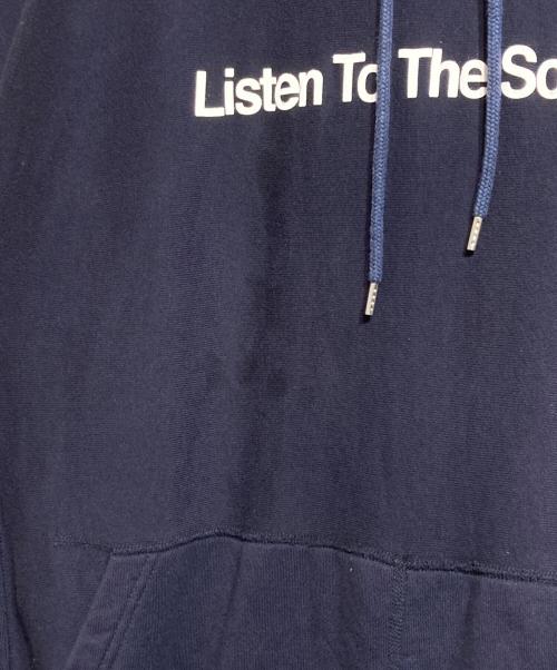 TAKAHIROMIYASHITA TheSoloIst.（タカヒロミヤシタ ザソロイスト）TAKAHIROMIYASHITA TheSoloIst. (タカヒロミヤシタ ザソロイスト) oversized bicolor hoodie ネイビー サイズ:46の古着・服飾アイテム