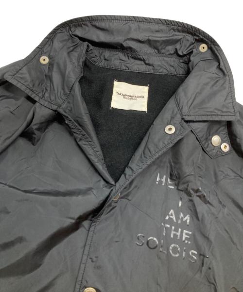 TAKAHIROMIYASHITA TheSoloIst.（タカヒロミヤシタ ザソロイスト）TAKAHIROMIYASHITA TheSoloIst. (タカヒロミヤシタ ザソロイスト) コーチジャケット ブラック サイズ:46の古着・服飾アイテム