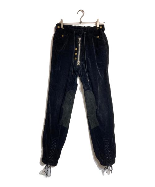 TAKAHIROMIYASHITA TheSoloIst.（タカヒロミヤシタ ザソロイスト）TAKAHIROMIYASHITA TheSoloIst. (タカヒロミヤシタ ザソロイスト) コーデュロイパンツ ブラック サイズ:46の古着・服飾アイテム