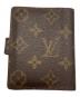 LOUIS VUITTON (ルイ ヴィトン) 手帳カバー ブラウン：14000円