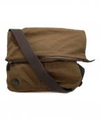 Y's MANDARINAワイズマンダリーナ）の古着「キャンバスショルダーバッグ」｜ブラウン