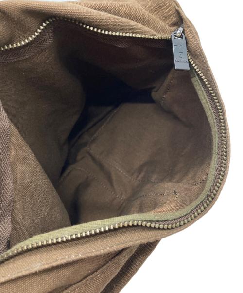 Y's MANDARINA（ワイズマンダリーナ）Y's MANDARINA (ワイズマンダリーナ) キャンバスショルダーバッグ ブラウンの古着・服飾アイテム