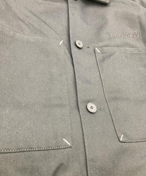 TTT MSW（ティー モダンストリートウェア）TTT MSW (ティー) BEST PACKING STORE (ベストパッキングストア) Quilted Chino Cover All ブラック サイズ:Ｍの古着・服飾アイテム