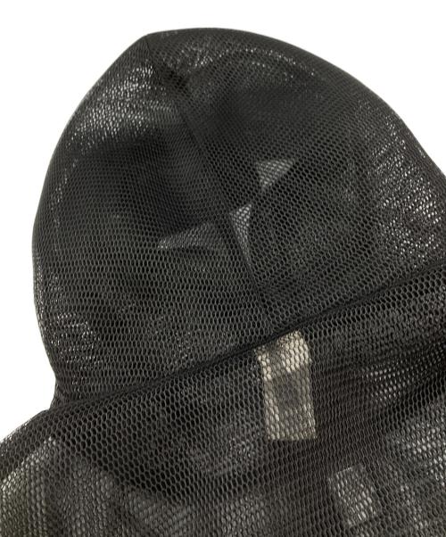 PRANK PROJECT（プランクプロジェクト）PRANK PROJECT (プランクプロジェクト) ダブルフェイスメッシュオーバーフーディ ブラック サイズ:Freeの古着・服飾アイテム