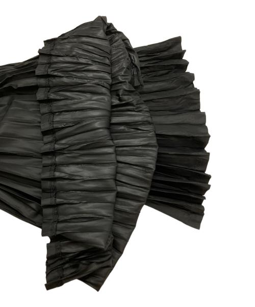 TOGA PULLA（トーガ プルラ）TOGA PULLA (トーガ プルラ) ポリエステルタフタジャージーロングスリーブ ブラック サイズ:36の古着・服飾アイテム