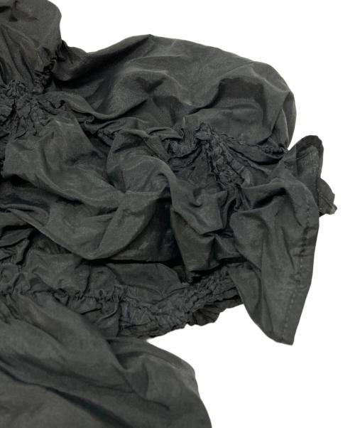 PRANK PROJECT（プランクプロジェクト）PRANK PROJECT (プランクプロジェクト) 絞りプリーツ2WAYトップ ブラック サイズ:FREEの古着・服飾アイテム