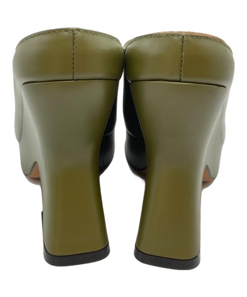 LOEWE（ロエベ）LOEWE (ロエベ) TERRA WEDGE CLOG カーキ サイズ:37の古着・服飾アイテム