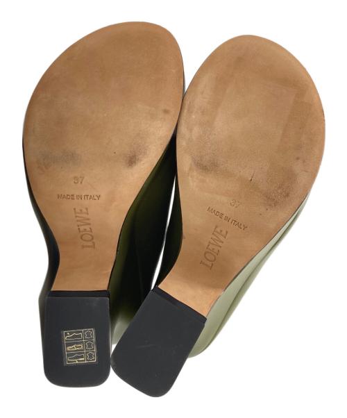 LOEWE（ロエベ）LOEWE (ロエベ) TERRA WEDGE CLOG カーキ サイズ:37の古着・服飾アイテム