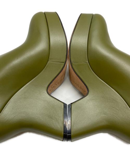 LOEWE（ロエベ）LOEWE (ロエベ) TERRA WEDGE CLOG カーキ サイズ:37の古着・服飾アイテム