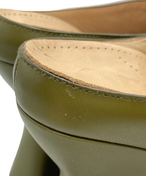 LOEWE（ロエベ）LOEWE (ロエベ) TERRA WEDGE CLOG カーキ サイズ:37の古着・服飾アイテム