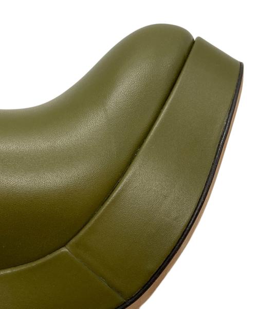 LOEWE（ロエベ）LOEWE (ロエベ) TERRA WEDGE CLOG カーキ サイズ:37の古着・服飾アイテム