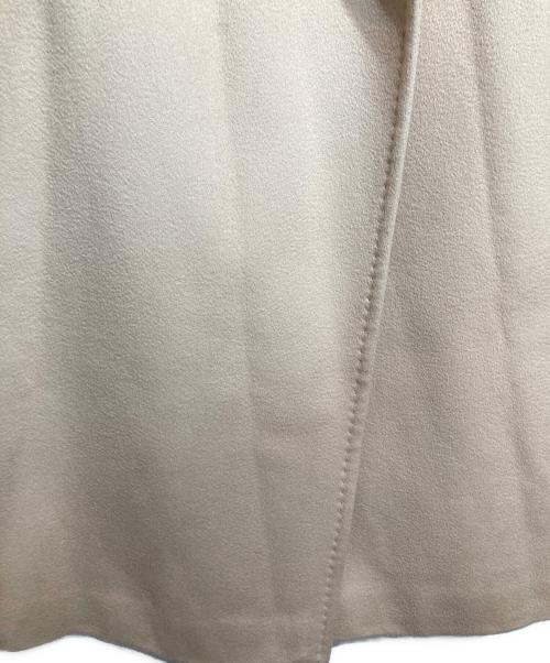 Max Mara Studio（マックスマーラ ストゥディオ）Max Mara Studio (マックスマーラ ストゥディオ) ウールガウンコート ベージュ サイズ:42の古着・服飾アイテム