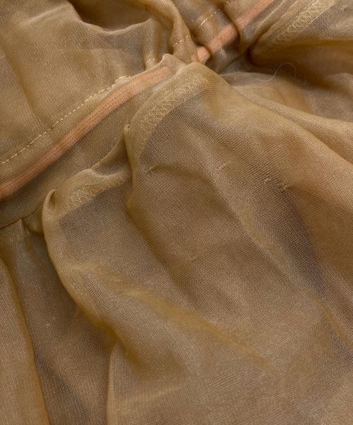 COMME des GARCONS（コムデギャルソン）COMME des GARCONS (コムデギャルソン) チュールバルーンスカート ブラウン サイズ:Ｍの古着・服飾アイテム