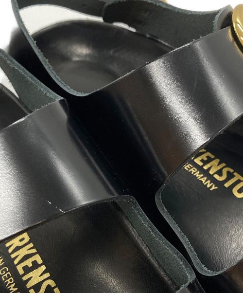 BIRKENSTOCK（ビルケンシュトック）BIRKENSTOCK (ビルケンシュトック) MILANO BIG BUCKLE ブラック サイズ:39の古着・服飾アイテム