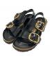 BIRKENSTOCK（ビルケンシュトック）の古着「MILANO BIG BUCKLE」｜ブラック
