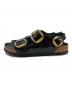 BIRKENSTOCK (ビルケンシュトック) MILANO BIG BUCKLE ブラック サイズ:39：12000円